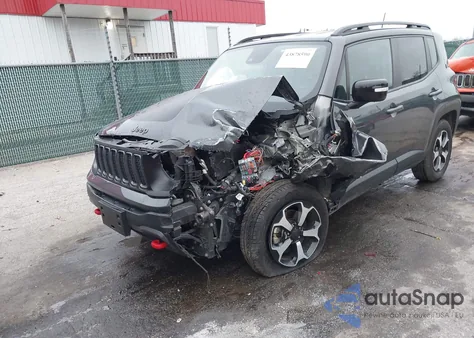 2022 Jeep Renegade Trailhawk 4X4 from USA, damaged, VIN ZACNJDC18NPN97136